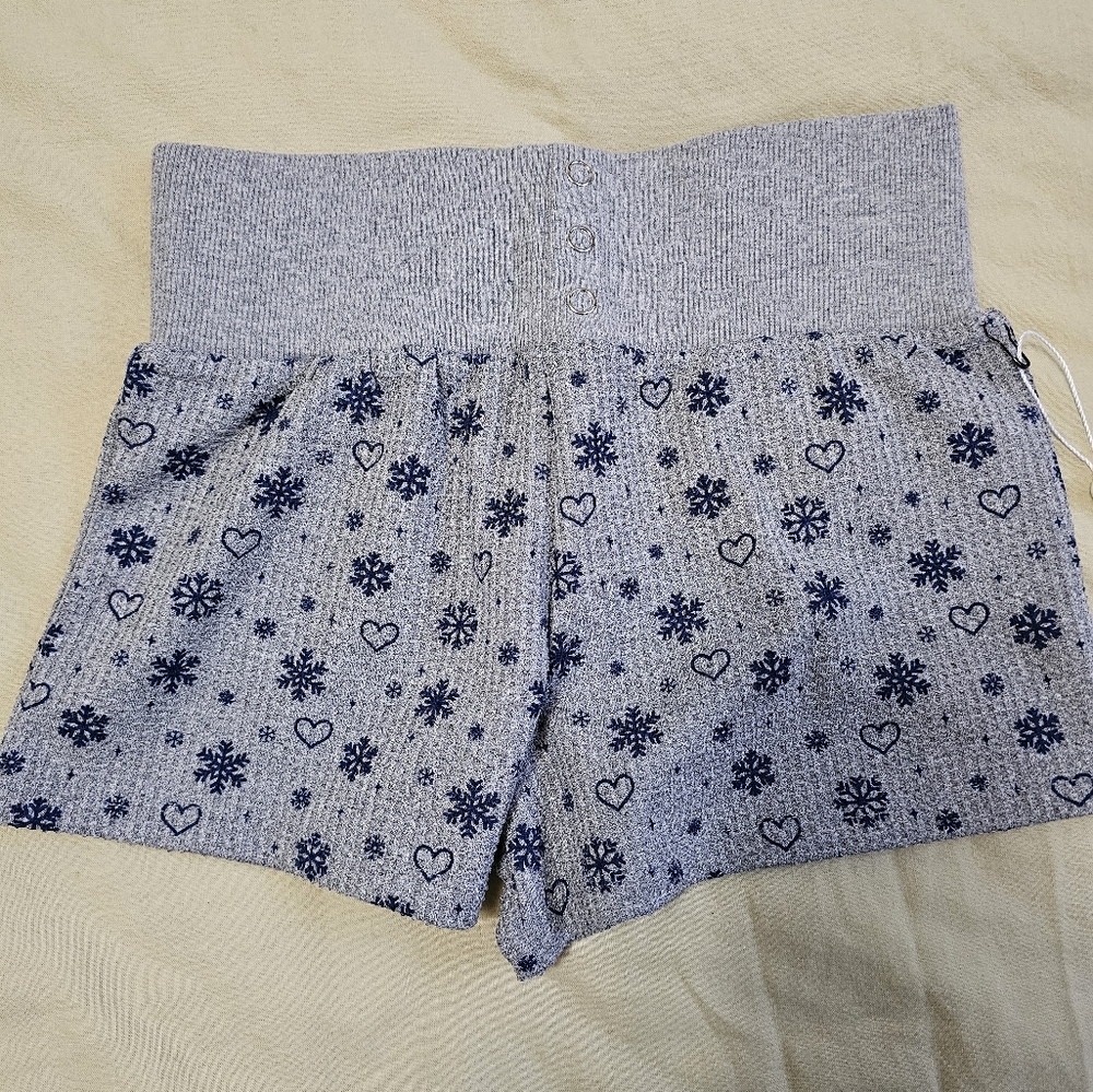 Frankies Bikinis Angel Waffle Mini Short
